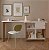 Escrivaninha Nomad Cinamono/Off White - Artely - Imagem 4