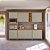 Cozinha Allure 100% MDF 2.70m Jequitibá/Gris Fosco - Linea Brasil - Imagem 1