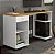 Mesa para Computador Million Branco/Cinamono - Patrimar - Imagem 1