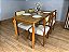 Mesa de Jantar Alegra 1.20×0.80 Com 4 Cadeiras Grécia – Cinamomo/Bege - Imagem 3