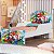 Mini Cama Juvenil Lívia 100% MDF (Menino) Super Mario 404195 - Imagem 1