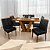 Mesa Classic 1.80m Cinamomo Laminado com 06 Cadeiras Sofia - Imagem 3