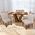 Mesa Classic 1.80m Cinamomo Laminado com 06 Cadeiras Sofia - Imagem 6