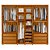 Roupeiro Volpi 6P6G com 2 Espelhos  2.78m Cinamomo.Off White Madetec - Imagem 2