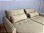 Sofá Cama Retrátil Reclinável Amaranto 2.30m Mod.100 – Capuccino Veludo - Imagem 7