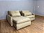 Sofá Cama Retrátil Reclinável Amaranto 2.30m Mod.100 – Capuccino Veludo - Imagem 2