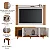 Painel NT 1375 com Bancada NT 1380 1.60m Tv até 65 Off White/Freijo - Notável - Imagem 3