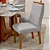 Mesa Pedro Mel Vidro OFF 160×80 6 Cadeiras Genova Madeira Maciça - Art Assento - Imagem 8