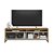 Rack Tv até 75″ Dubai 1.80m Tauari/Off White Fosco - Linea Brasil - Imagem 5