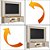 Painel + Rack Santorini Off White/Tauari Fosco (Flex) 2.29m com LED Tv 75- Linea Brasil - Imagem 2