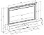 Home até 75″ Guararapes Com LED 2.15m Tv até 75 Nature/Off White - Linea Brasil - Imagem 5