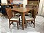 Mesa Giovana 90x90 com 04 Cadeiras Elane - Imagem 1