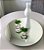 Prato Giratorio Delfos 50x50 com Espelho Off White Sparta - Imagem 1