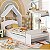 Kit Casinha + Cama Solteiro Lua 100% MDF - Peroba - Imagem 5
