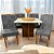 Mesa Salinas 120x80 Vidro Cinamomo/Off White com 4 Cadeiras Yasmim Veludo - Imagem 5