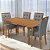 Mesa Alegra 120x80 Cinamomo com 4 Cadeiras Sophia - Imagem 4