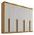 Roupeiro Casal Daymond  8 Portas 8 Gavetas 100% MDF Larg. 2.75m - D Doro - Imagem 2