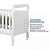 Berço e Mini Cama Americano Soninho 3 em 1 – Branco - Imagem 2
