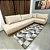 Sofá de Canto Eros em Linho 7 Lugares Com Chaise - Luxury - Imagem 1