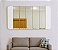 Espelho Serena 1.52m Off White/Ipe - Imagem 1
