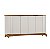 Balcão Serena 04 Portas 1.52m Off White/Ipe - Imagem 1