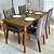 Mesa Alegra 120x80 Cinamomo com 4 Cadeiras Yasmim - Imagem 4