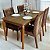 Mesa Alegra 120x80 Cinamomo com 4 Cadeiras Yasmim - Imagem 2