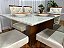 Mesa Helo 160x90 Tampo Vidro + 06 Cadeiras Jasmim - Imagem 15