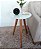 Mesa Apoio Lateral  70cm com vidro - Luka Decor - Imagem 2