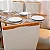 Mesa de Jantar Dubai Tampo Londres Cinamomo 160x80 6 Cadeiras Lisboa Madeira Maciça - Imagem 5