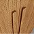 Roupeiro Império Nature 4 Portas 3 Gavetas Larg. 1.80m 100% MDF Rufato - Imagem 2