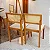 Mesa de Jantar Atlanta Cinamomo/Off Tampo Redondo Vidro Off 120x120 4 Santorini Linho Bege Madeira Maciça - Minas Plac - Imagem 10