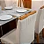 Mesa de Jantar Moscou 120x80 Cinamomo/Off Tampo Vidro Off 4 Cadeiras Atlanta Linho Bege Cru Madeira Maciça Minas Plac - Imagem 7