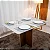 Mesa de Jantar Moscou 120x80 Cinamomo/Off Tampo Vidro Off 4 Cadeiras Atlanta Linho Bege Cru Madeira Maciça Minas Plac - Imagem 9