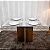 Mesa de Jantar Moscou 120x80 Cinamomo/Off Tampo Vidro Off 4 Cadeiras Atlanta Linho Bege Cru Madeira Maciça Minas Plac - Imagem 8