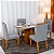 Mesa de Jantar Salina 120x80 Londres Cinamomo  + 4 Cad. Londres  Madeira Minas Plac - Imagem 7