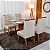 Mesa de Jantar Salina 120x80 Londres Cinamomo  + 4 Cad. Londres  Madeira Minas Plac - Imagem 2