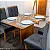 Mesa de Jantar Salina 120x80 Londres Cinamomo  + 4 Cad. Londres  Madeira Minas Plac - Imagem 15