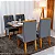 Mesa de Jantar Salina 120x80 Londres Cinamomo  + 4 Cad. Londres  Madeira Minas Plac - Imagem 12