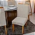Mesa de Jantar Moscou 160x80 Vidro Off/Base Cinamomo + 6 Cad. Atlanta  Madeira Minas Plac - Imagem 5