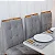 Mesa de Jantar Moscou 160x80 Vidro Off/Base Cinamomo + 6 Cad. Londres Madeira Minas Plac - Imagem 4