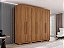 Roupeiro Italia 2.40m 100% MDF 06 Portas e 06 Gavetas - Salleto - Imagem 2