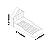Cama Infantil/Solteiro Casinha 0.90 Pinck Ploc- Gelius - Imagem 3