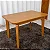 Mesa de Jantar Londrina 120x80 Cinamomo Rufato + 4 Cad. Dubai Linho Bege Madeira - Art Assento - Imagem 6