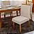 Mesa de Jantar Londrina 120x80 Cinamomo Rufato + 4 Cad. Isabela  Madeira - Art Assento - Imagem 5