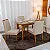 Mesa de Jantar Londrina 120x80 Cinamomo Rufato + 4 Cad. Isabela  Madeira - Art Assento - Imagem 1