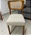 Mesa Sintonia (Tampo Maxi) 120 Amêndoa Clean/Off White com 4 Cadeiras Alasca Linho Bege - Imagem 3