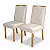 Mesa Alegra 120x80 com 04 Cadeiras Lisboa em Veludo - Imagem 7