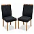 Mesa Alegra 120x80 com 04 Cadeiras Lisboa em Veludo - Imagem 5