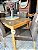 Mesa Alegra 120x80 com 04 Cadeiras Lisboa em Veludo - Imagem 1
